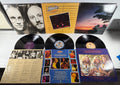 America 4-LP Vinyl Lot Hideaway Hearts Holiday Live Warner Bros 1970s Soft Rock
