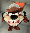 Vintage Looney Tunes Taz Wrestler Gladiator Plush Tasmanian Devil 18in WB Tag