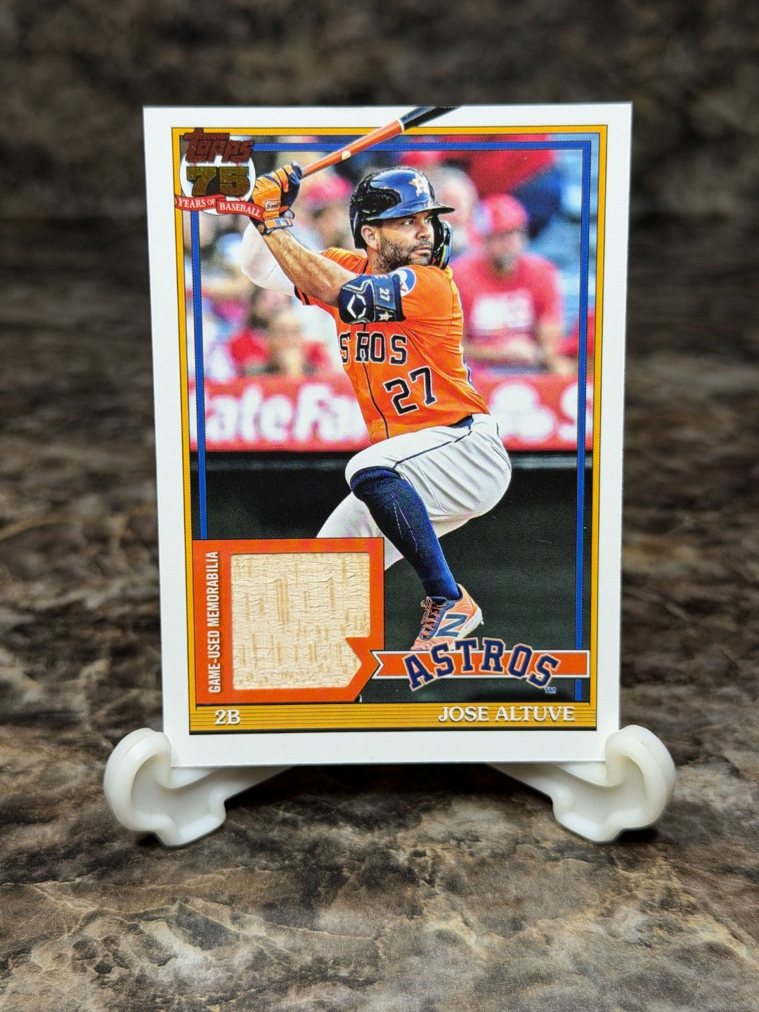 2026 Topps 1991 Topps Relic Jose Altuve Bat Relic Astros #91R-JA