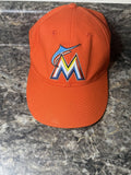 Miami Marlins OC Sports Hat Orange MLB Adjustable Strapback Cap Embroidered Logo