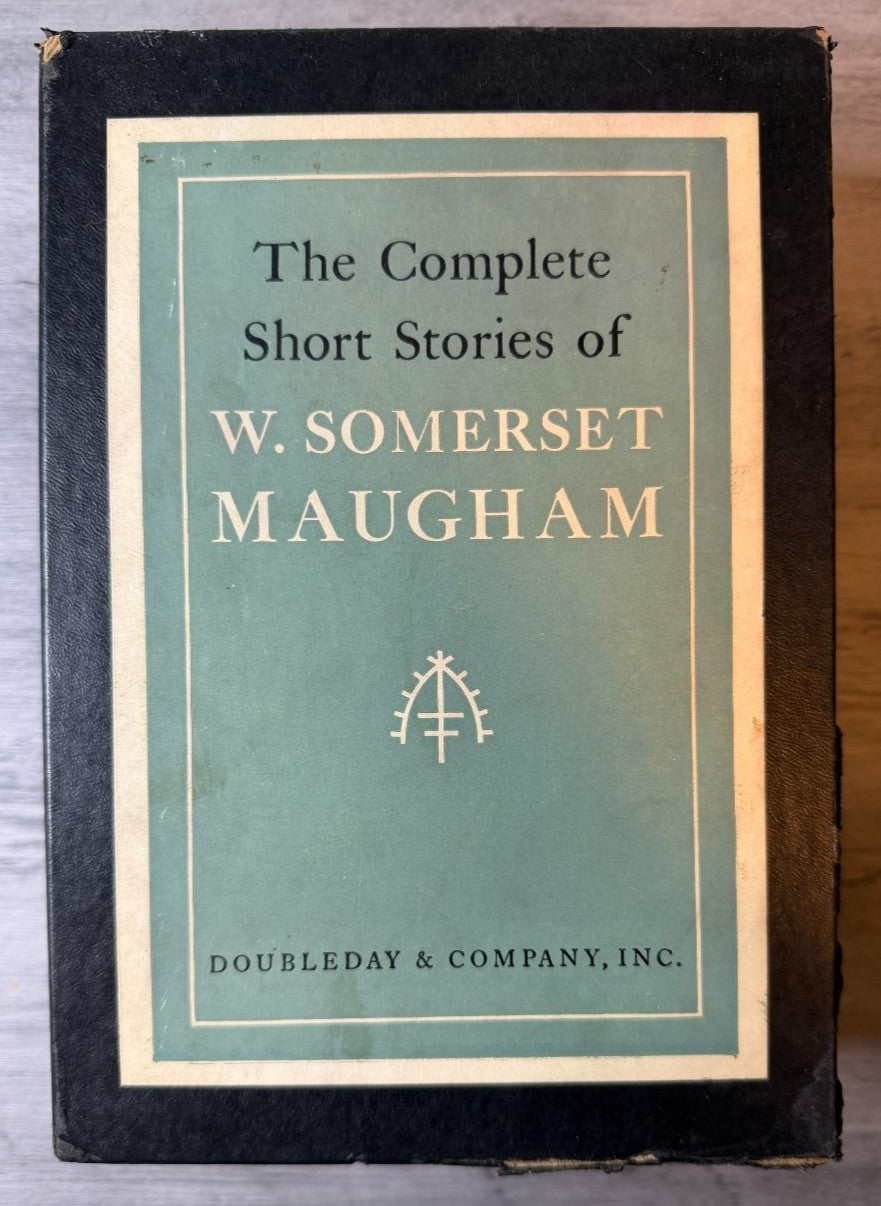 Complete Short Stories W Somerset Maugham 2 Volume Set 1952 Doubleday Slipcase
