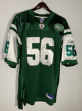 Vernon Gholston New York Jets Reebok Authentic Jersey Green #56 Sz 56 NFL Sewn