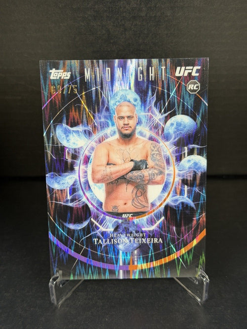 2026 Topps Midnight UFC Tallison Teixeira RC Lunar Apex LA-16 /75 Rookie