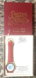 Precious Moments Valdawn Watch No 046 Sending You A White Christmas MIB Red