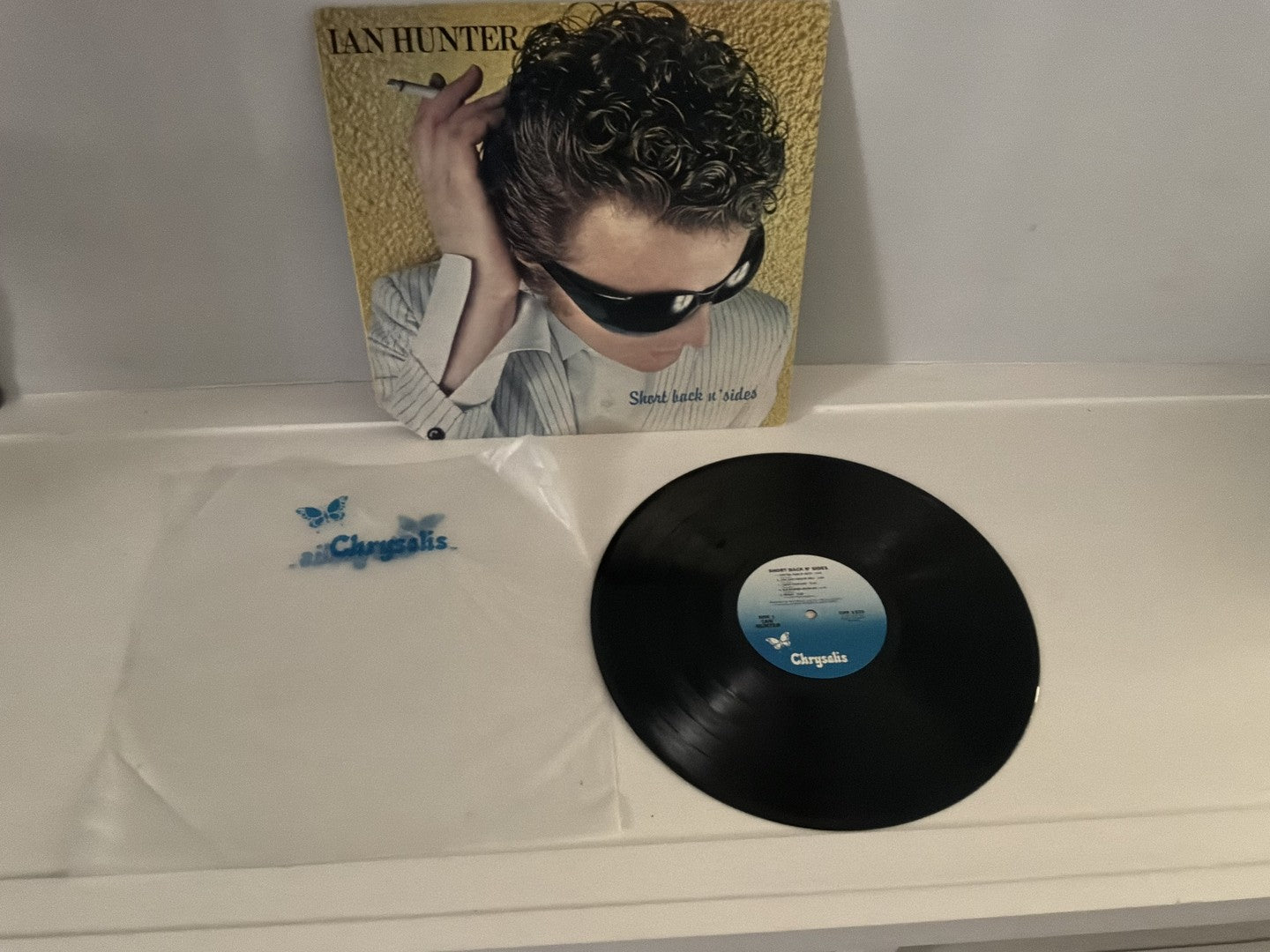 Ian Hunter Short Back n Sides 1981 Chrysalis CHR 1326 Mick Ronson Mick Jones Cla