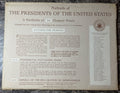Portraits of Presidents United States Portfolio 34 Prints Book Enterprises NM