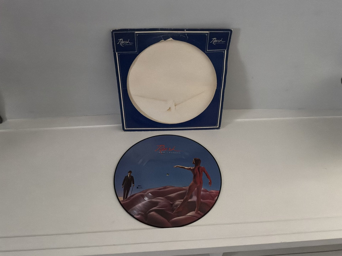 Rush Hemispheres PICTURE DISC LP Mercury SRP-1-3743 1979 Die-Cut Sleeve Vinyl