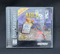 Area 51 PS1 PlayStation 1 Complete CIB Midway Light Gun Arcade Shooter 1996