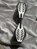 Razor RipStik Caster Board V2 Silver Black 2008 Gold OEM Wheels Used