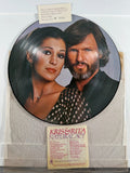 Kris Kristofferson Rita Coolidge Natural Act Picture Disc A&M PR-4690 Cert