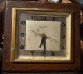 Hammond Cavalier Synchronous Electric Mantle Clock 1930s Art Deco Wood Antique