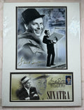Frank Sinatra USPS First Day of Issue Matted Photo Display 12x16 FDOI 2008 Stamp