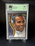 Lewis Hamilton 2008 Pro 2.0 Rookie Card PGI 10 Gem Mint McLaren F1 RC Slab