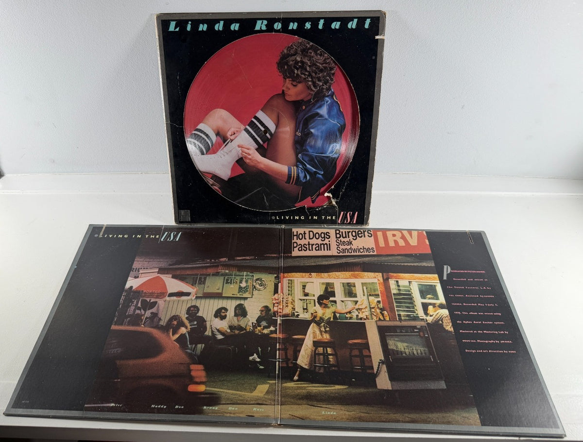Linda Ronstadt Living In The USA 1978 Asylum 6E-155 Gatefold LP Original