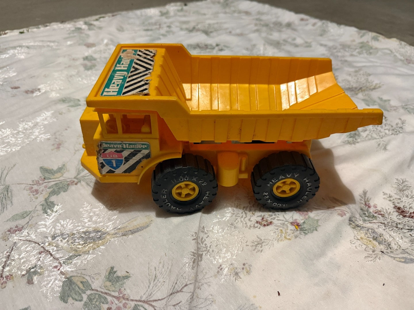 Vintage Processed Plastic Heavy Hauler 350 Dump Truck 1980s Mining USA Made PPC