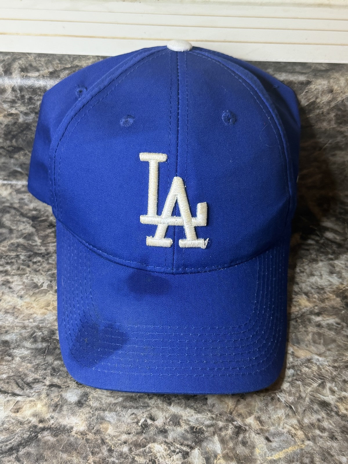 Los Angeles Dodgers OC Sports Hat Blue MLB Adjustable Strapback Cap Embroidered