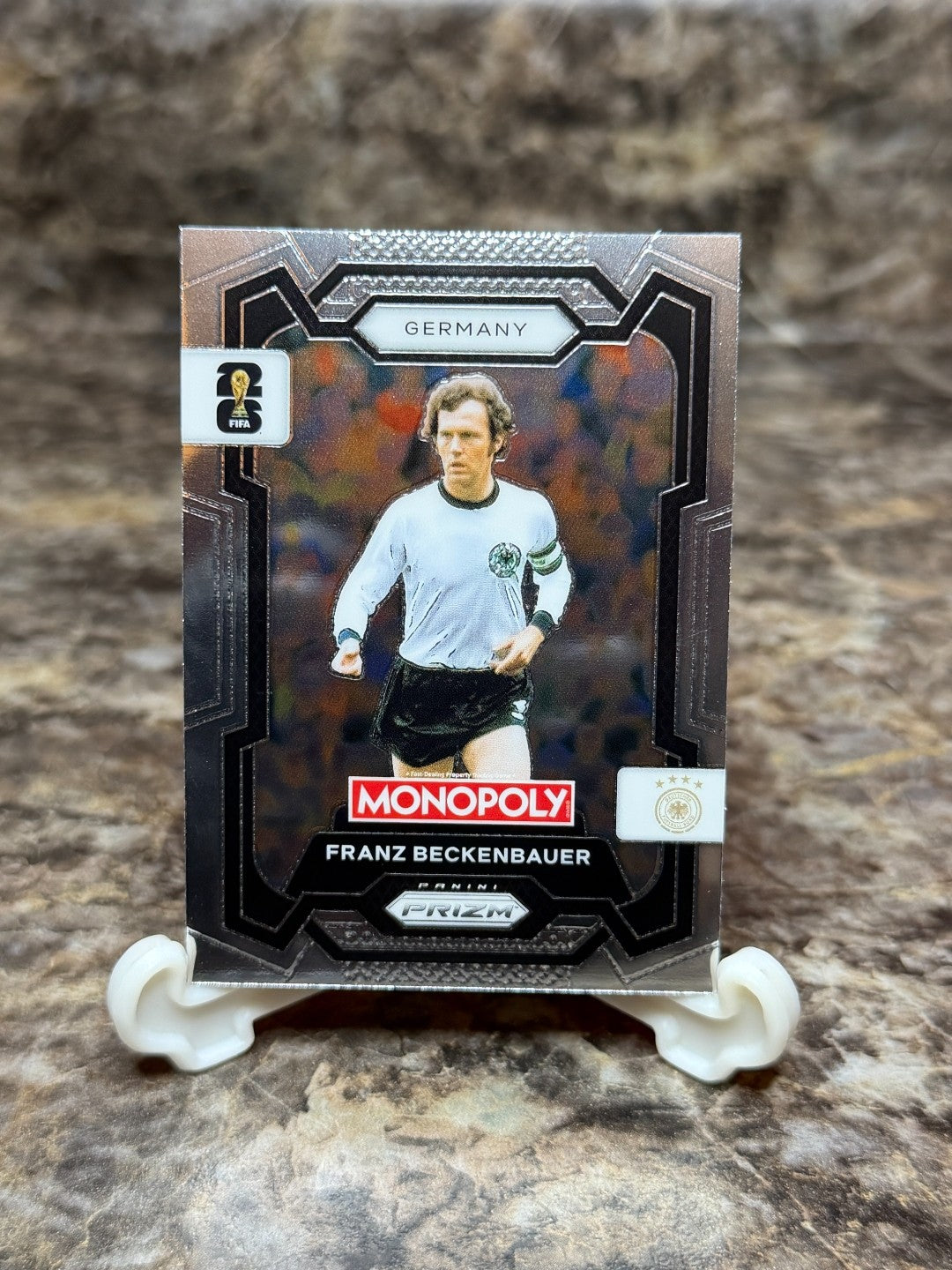 2026 Panini Monopoly Prizm FIFA World Cup 26 Franz Beckenbauer #60 Germany