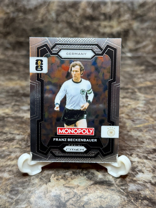 2026 Panini Monopoly Prizm FIFA World Cup 26 Franz Beckenbauer #60 Germany