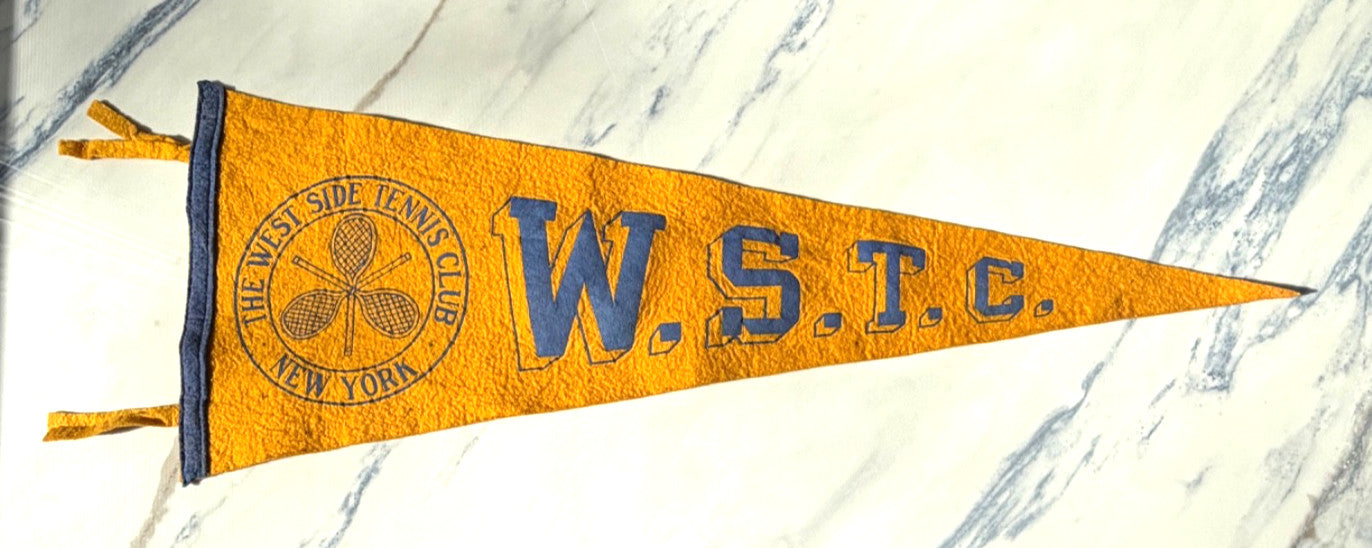 Vintage NY Yankees American League Champions Felt Pennant 1950s MLB