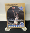 1990 NBA Hoops Michael Jordan #5 All-Star East Miami Chicago Bulls Vintage HOF