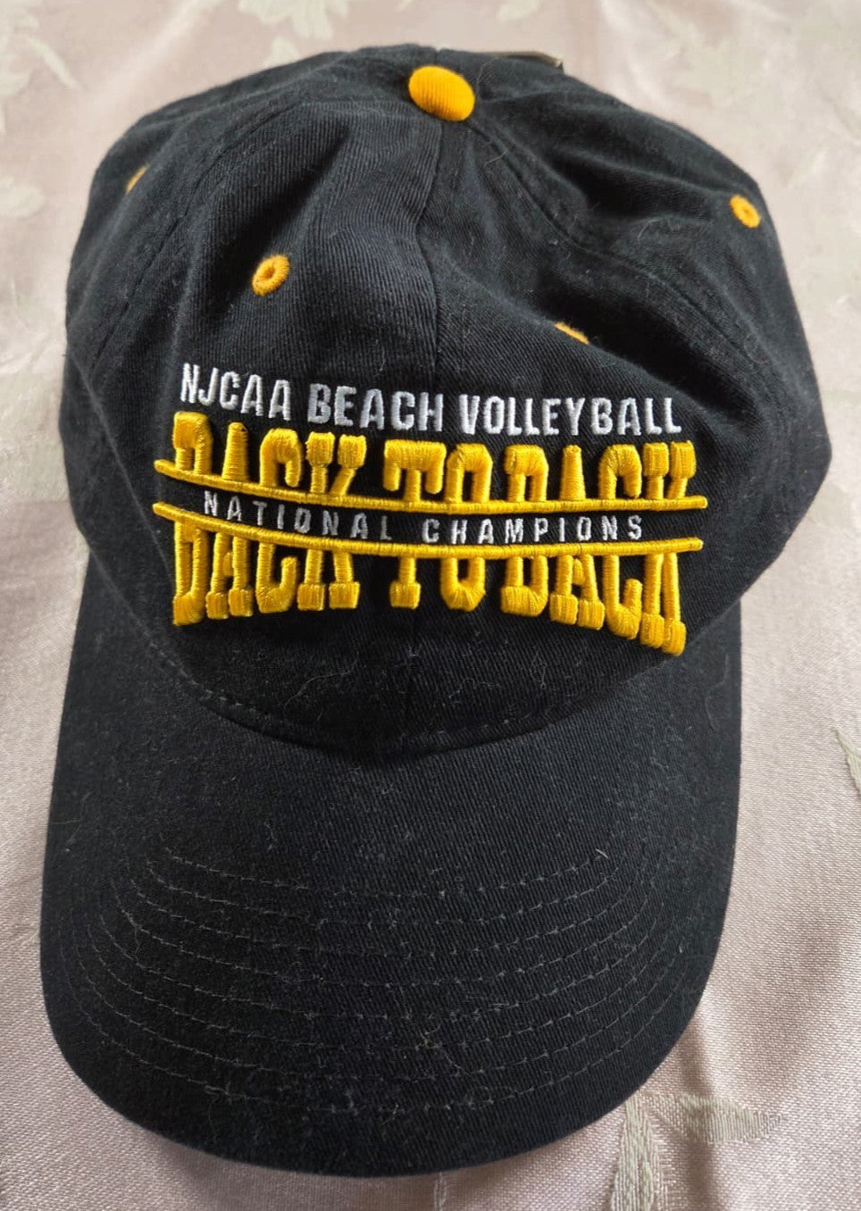 NWT Palm Beach State NJCAA Beach Volleyball Back to Back National Champions Hat