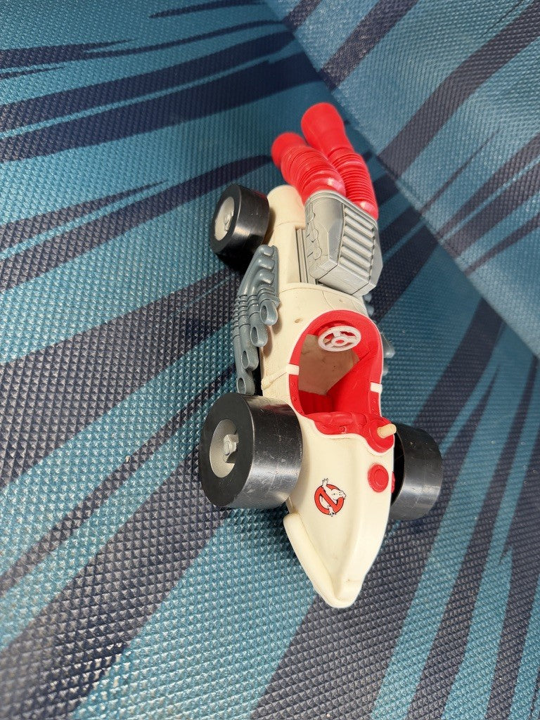 Kenner Real Ghostbusters Ecto-500 Race Car Vehicle Vintage 1989 Slimed Racer