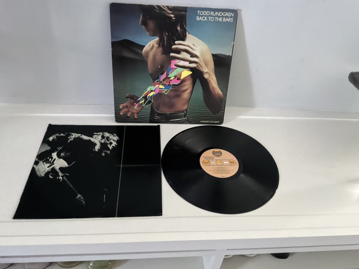Todd Rundgren Back to the Bars 1978 Bearsville 2BR 6986 ORIGINAL 2LP Gatefold Li