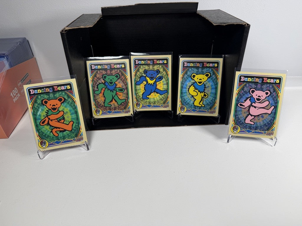 2025 Upper Deck Grateful Dead 60 Years Lot Dancing Bears Set + Numbered Parallel