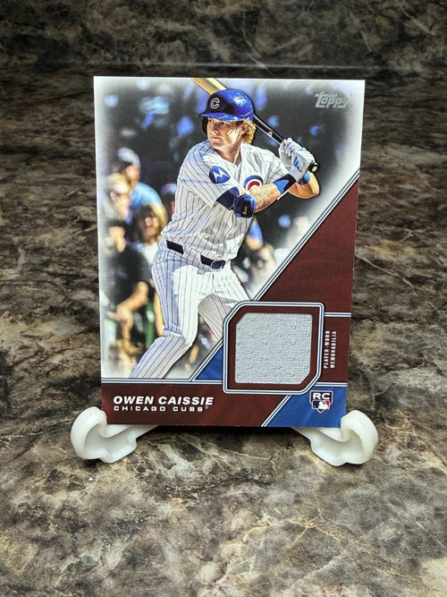 2026 Topps 1991 Topps Relic Owen Caissie ROOKIE Jersey Cubs #91R-OCA
