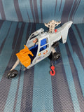 Kenner Real Ghostbusters Ecto-2 Helicopter Vintage 1980s Wings Winch Claw Hook