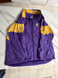 Minnesota Vikings Reebok NFL On Field Full Zip Windbreaker Jacket Mens 3XL