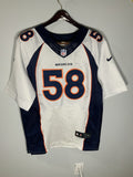 Von Miller Denver Broncos Nike On Field Elite Jersey White #58 Sz 40 M NFL