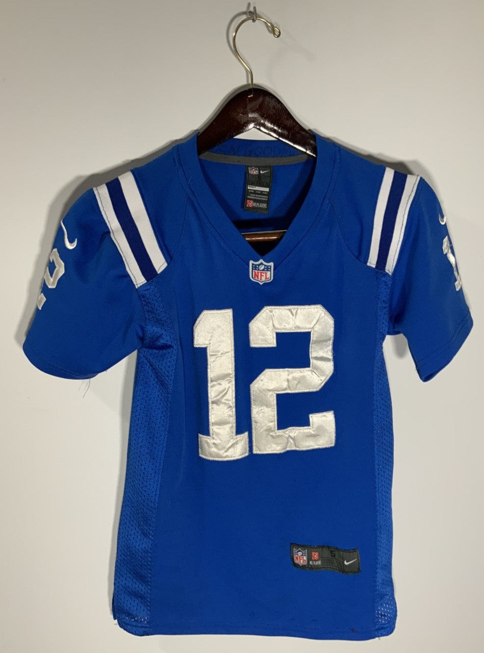 Andrew Luck Indianapolis Colts Nike Jersey Blue #12 Youth Small NFL Football