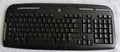 Logitech Cordless Desktop EX110 Wireless Keyboard Black NO RECEIVER For Parts